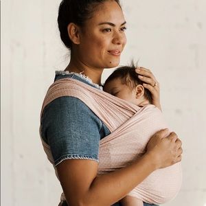 Solly baby wrap blush pink
